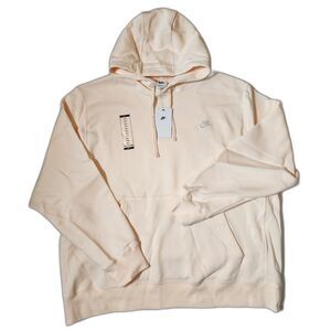 Nike Sportswear Fleece Hoodie – Men’s 2XL, Guava Ice Pink, Pullover